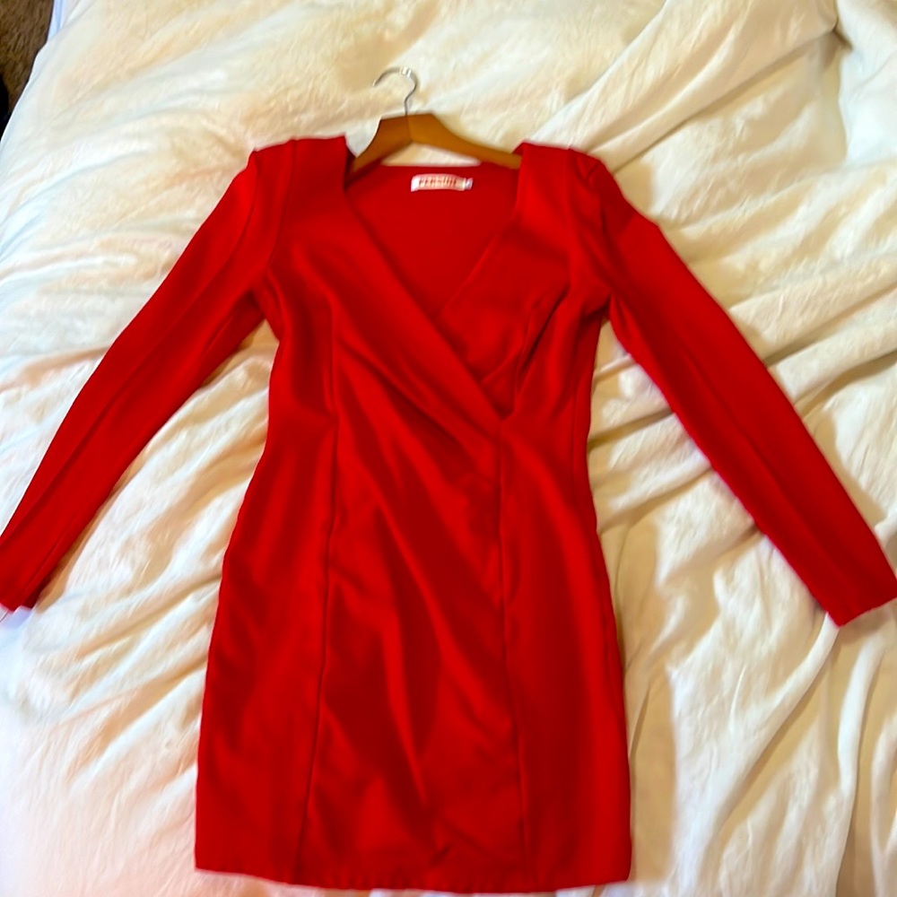 Amazon red dress